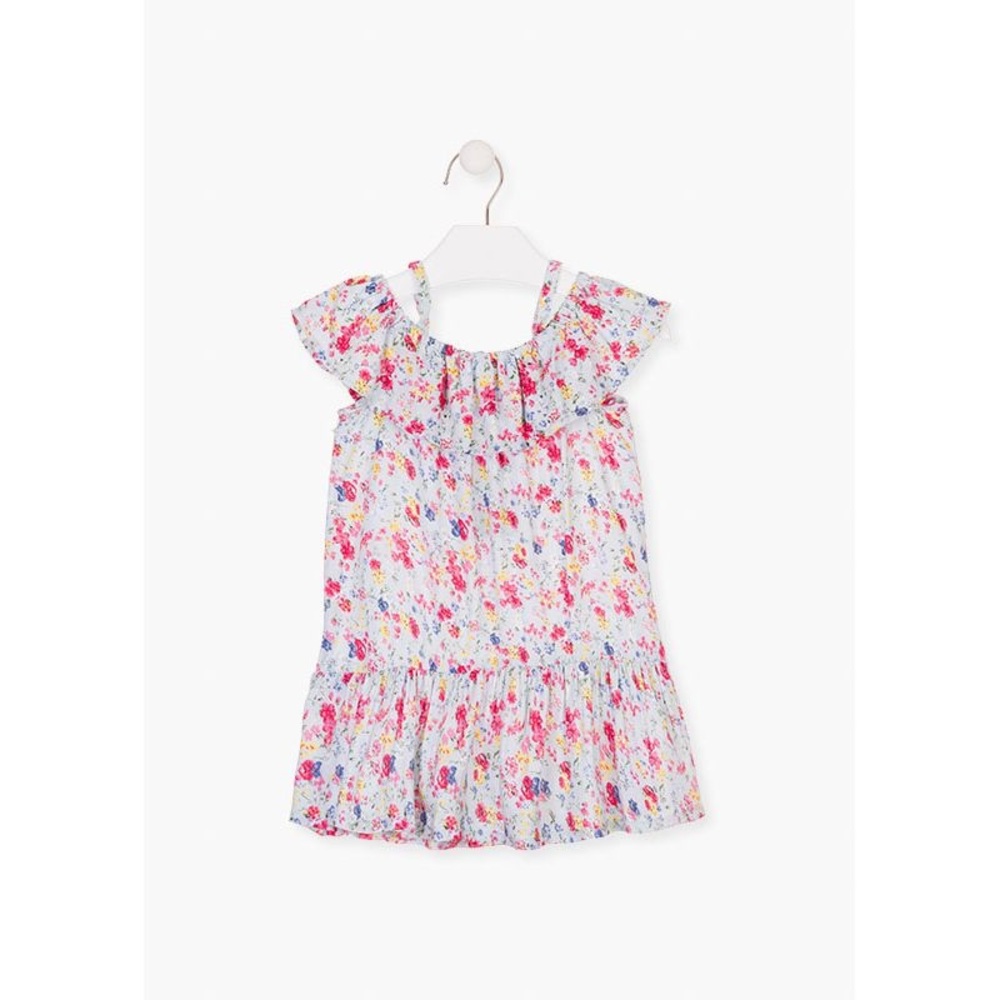 NWT Losan All over print dress with straps